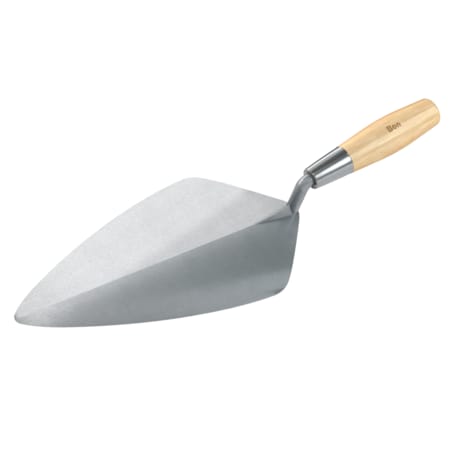 Bon Tool Bon 72-622 Brick Trowel Forged 12" Wide London Wood Handle 72-622